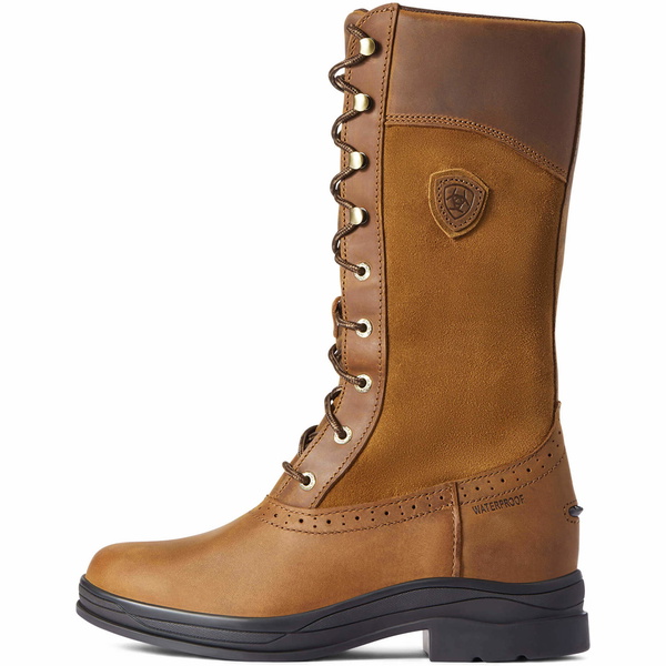 2022 Ariat Womens Wythburn H20 Boots 10033989 - Weathered Brown